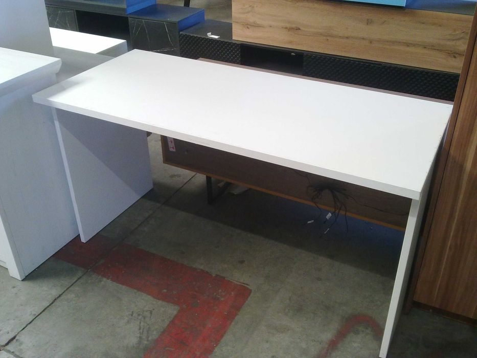 Biurko/Toaletka/Konsola 138x60x76 (biały mat) Nowe