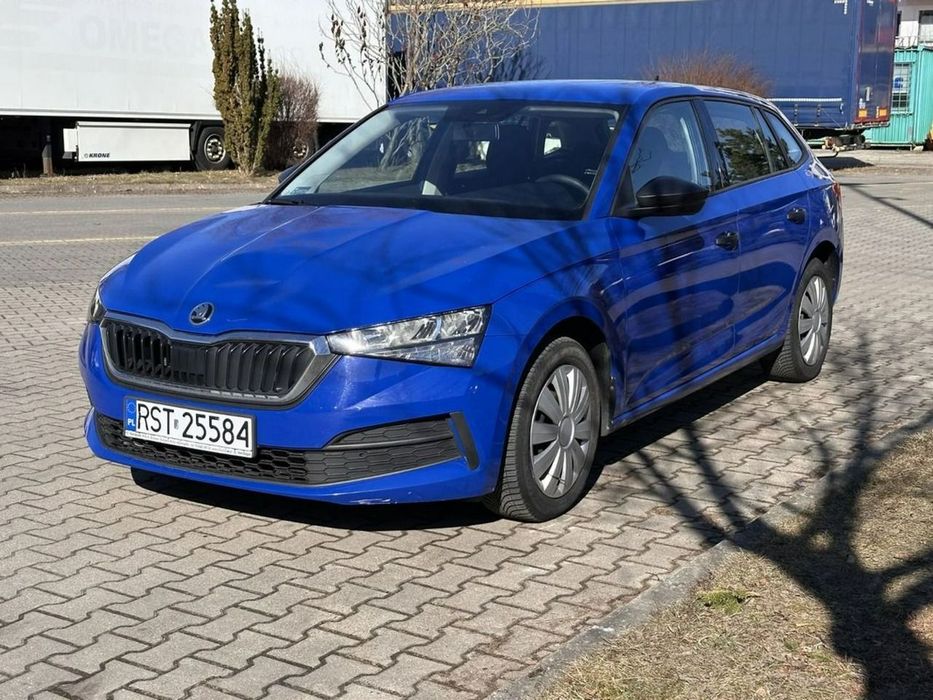 Skoda Scala USZKODZONA MASKA ORAZ TYŁ/ Pierwszy właściciel/ Faktura VAT