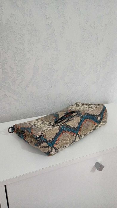 Torebka Vimoda Paris na łańcuchu skora węza