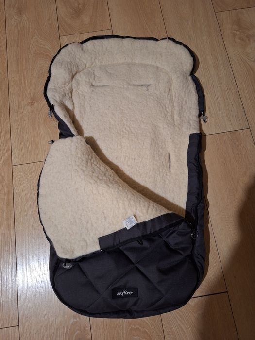 Śpiwór do wózka z owczej wełny