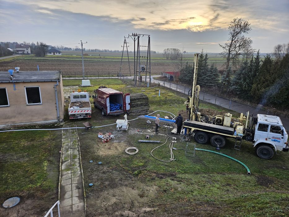 Studnie głębinowe odwierty pod pompy ciepła