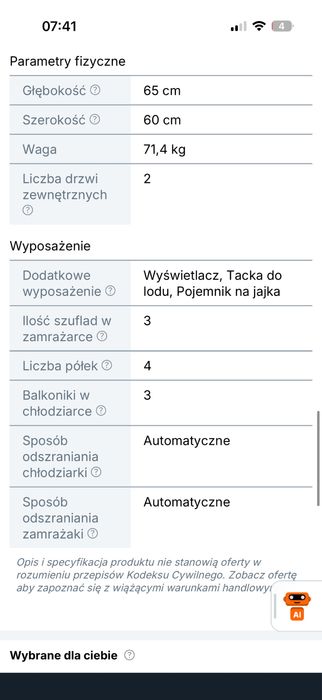 Lodówka Bosch KGN36VL25E z zamrażalnikiem dolnym Srebrna