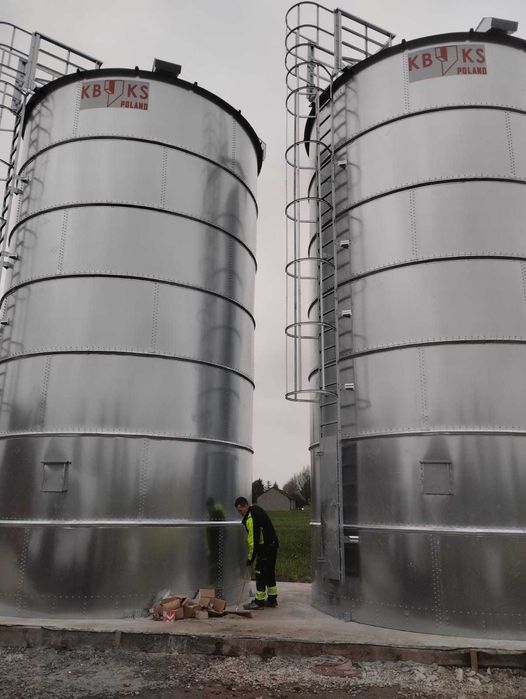 Silos ZBOŻOWY  płaskodenny 270T KBKS POLAND