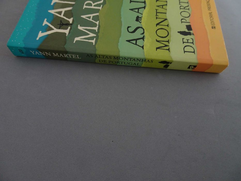 Livro Yann Martel - As Altas Montanhas de Portugal