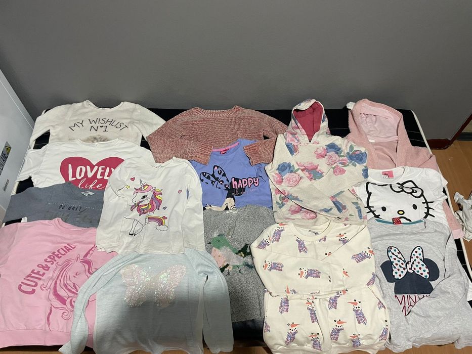 Roupa de menina 9/ 10 anos e vários brinquedos como novos
