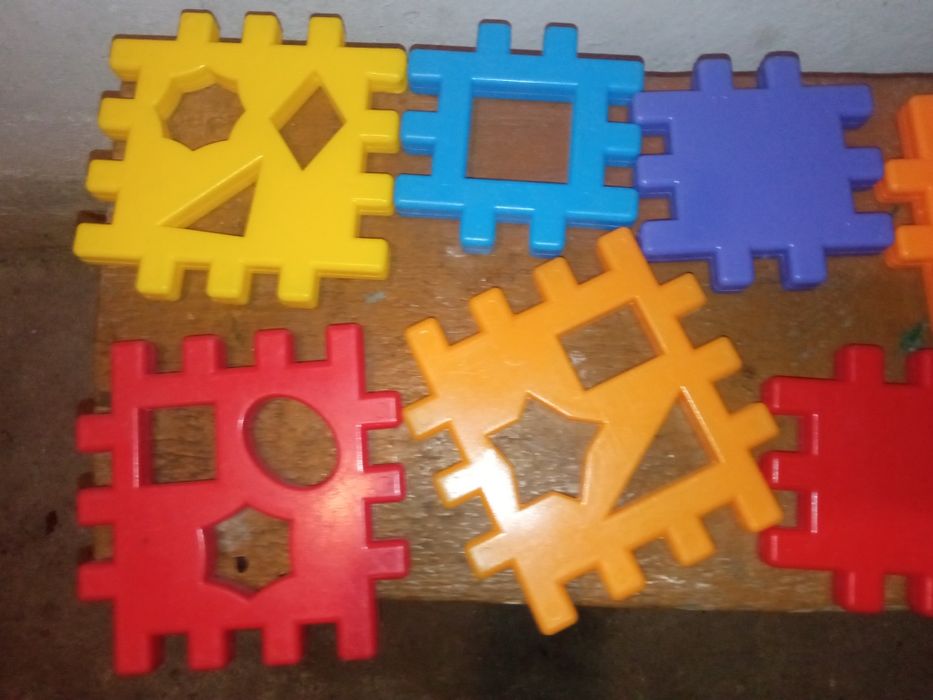 klocki konstrukcyjne wafle