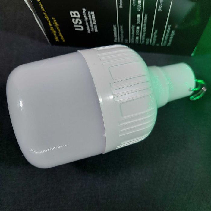 Мощная аккумуляторная светодиодная LED Лампочка