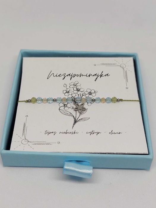 Bransoletka "Niezapominajka"
