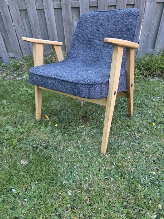 Fotel Chierowski 366 PRL retro