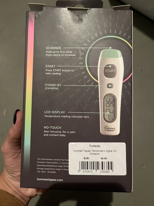 Termometro tomme tippe