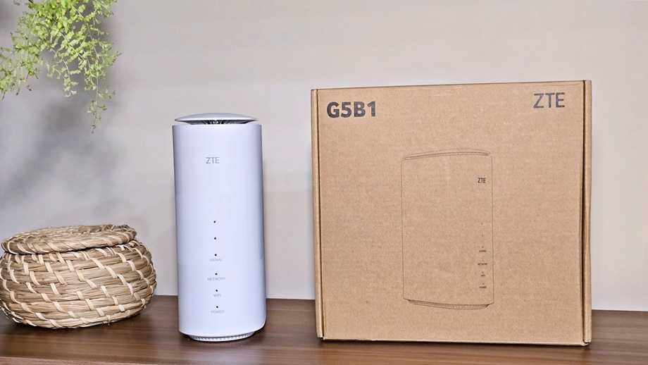 Router 5G ZTE G5B1 |  Internet até 2400 Mbps - Desbloqueado a qualquer SIM!