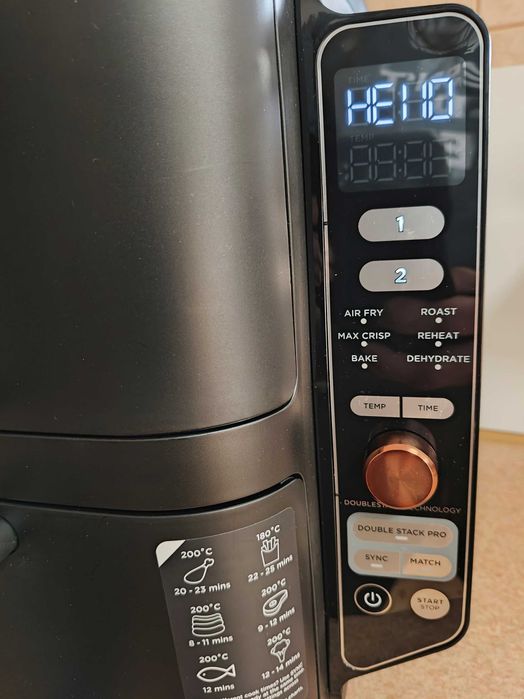 AIRFRYER Frytkownica beztłuszczowa Ninja  1400 W 9,5 l SL400EUCP