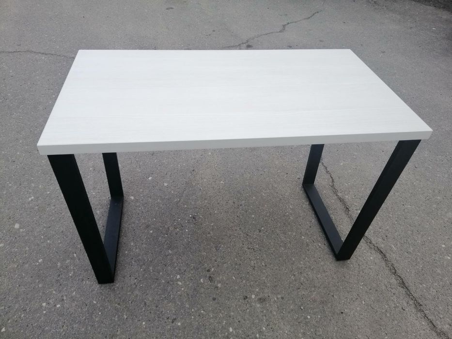 Стіл письмовий білий стиль LOFT 120*60