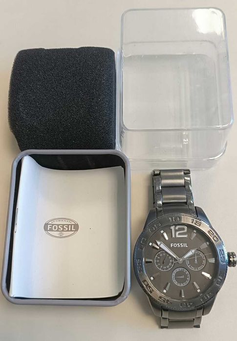Robusto relógio Fossil BQ1165 – Caixa e Documentos - TOP