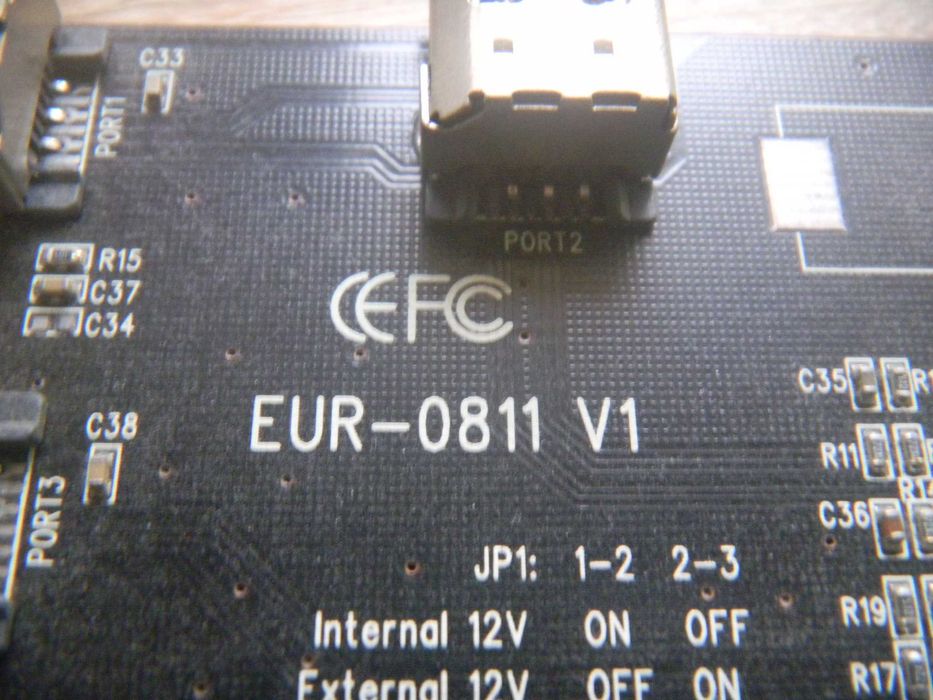 Контроллер FireWire EUR-0811 V1 Плата Видеозахват. Б/У