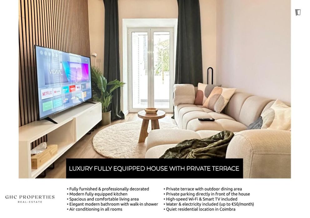 Apartamento com 1 quartos - localizado em Coimbra