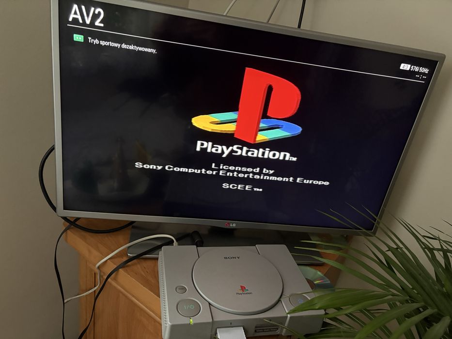 Playstation 1 PSX przerobiona SCPH90002 +2xPAD + Karta pamieci
