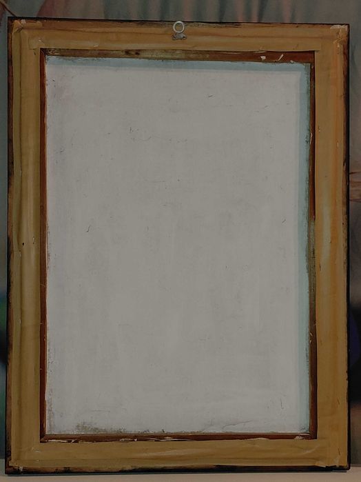 Obraz olejny na płótnie. Z tyłu również przystojny.