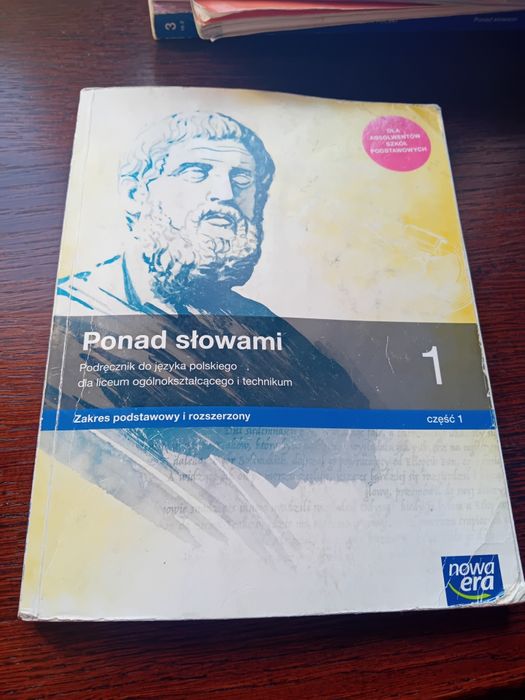 Podręcznik ponad słowami cz.1 dla liceum technikum