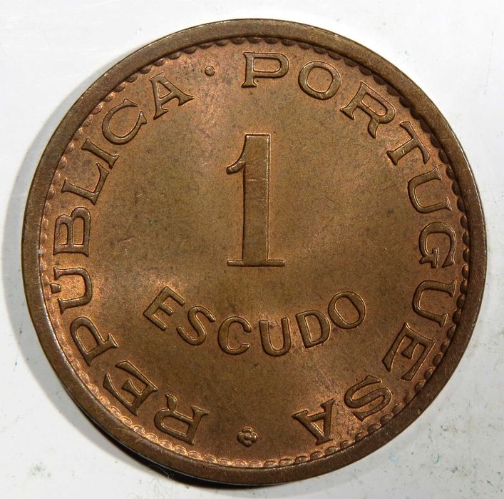Guiné Portuguesa - 1 Escudo 1973 - Soberba