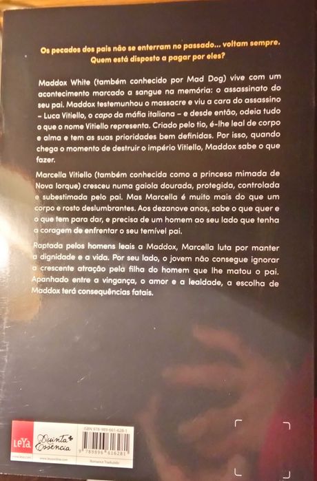 Livro Pelo Pecado me Liberto de Cora Reilly