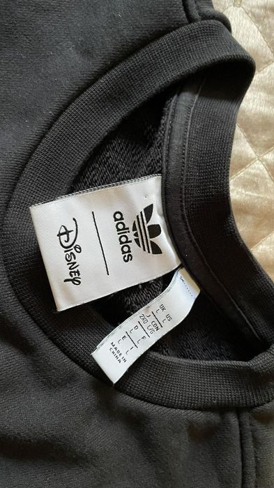 Худі Adidas Originals GOOFY CREW Disney L чорне