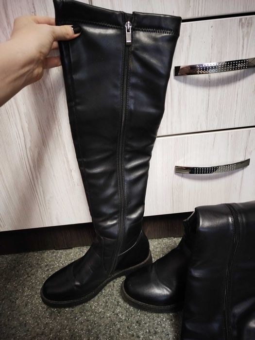 Сапоги женские, весна-осень-зима