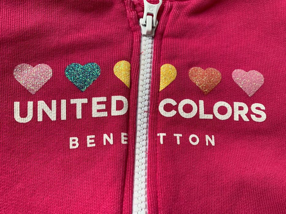 United colors of Benetton roar 92 różowy dres
