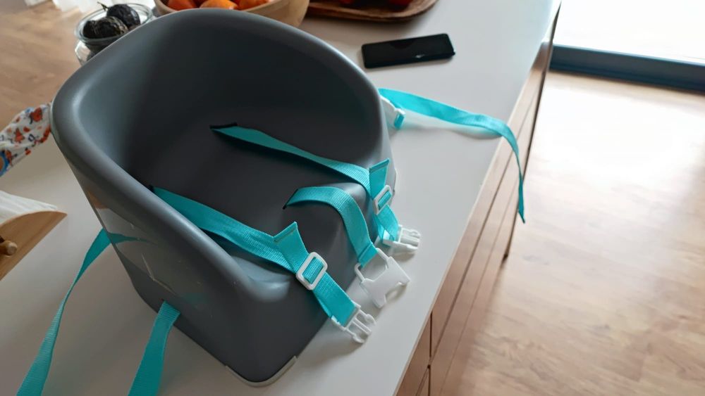 Assento de Refeição BEBECONFORT Ess Booster Warm (Cinzento)