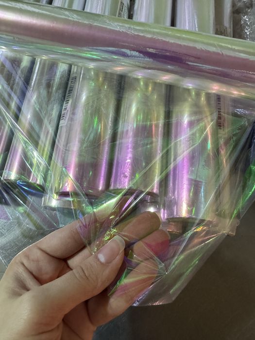 Упаковка, калька радужная, бензиновле пятно 10метров