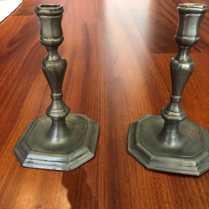 Conjunto de 2 castições em Estanho (Antiguidade)