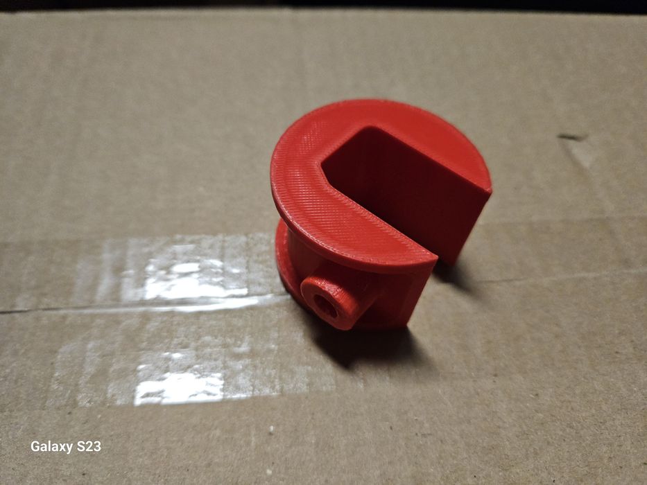 Mocowanie mikrometru zamiennik plastikowego elementu.