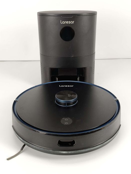 Robot sprzątający Laresar L6 Pro, czarny, ze stacją samoopróżniającą
