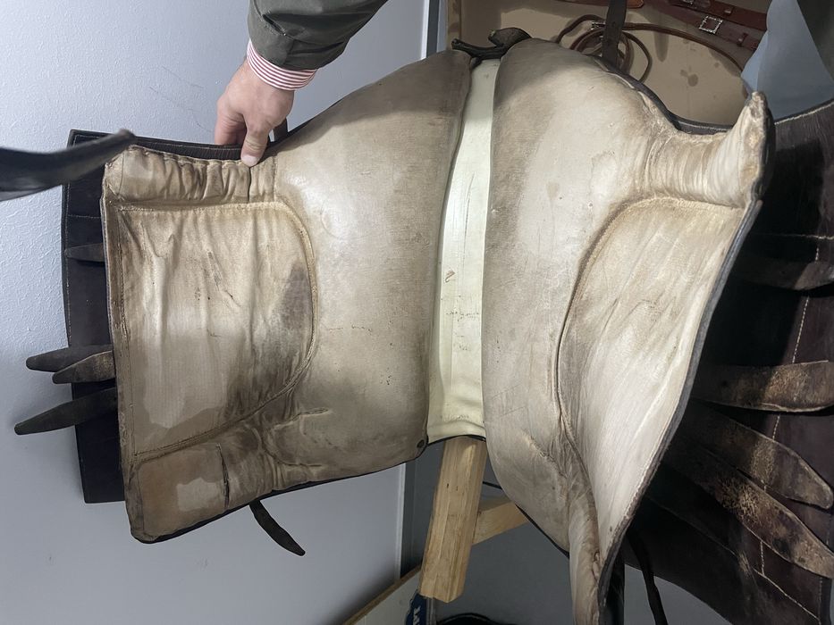 Sela portuguesa com xairel e rabecheira