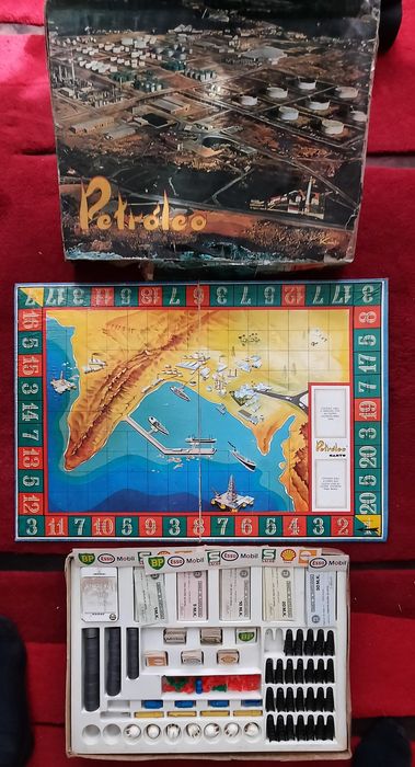 Petróleo  - Jogo tabuleiro Karto