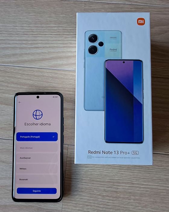 Smartphone XIAOMI Redmi Note 13 PRO+ 5G (6.6'' - 8 GB - 256 GB - Preto