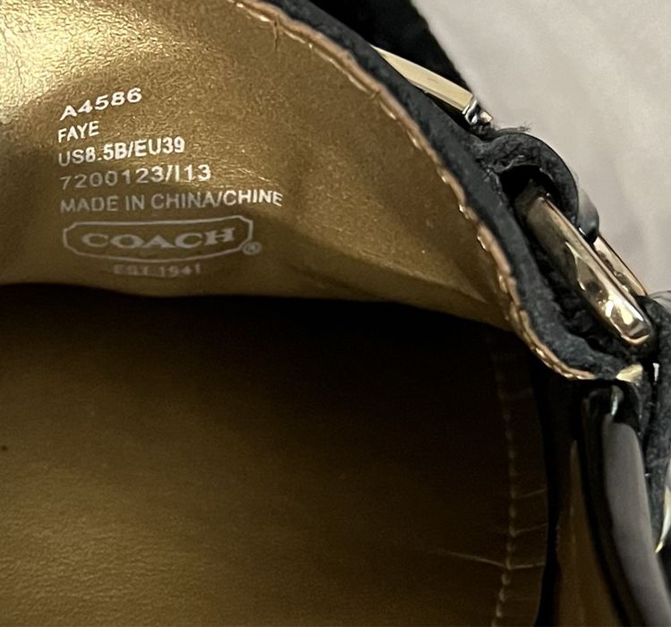 Лофери Coach розмір 39