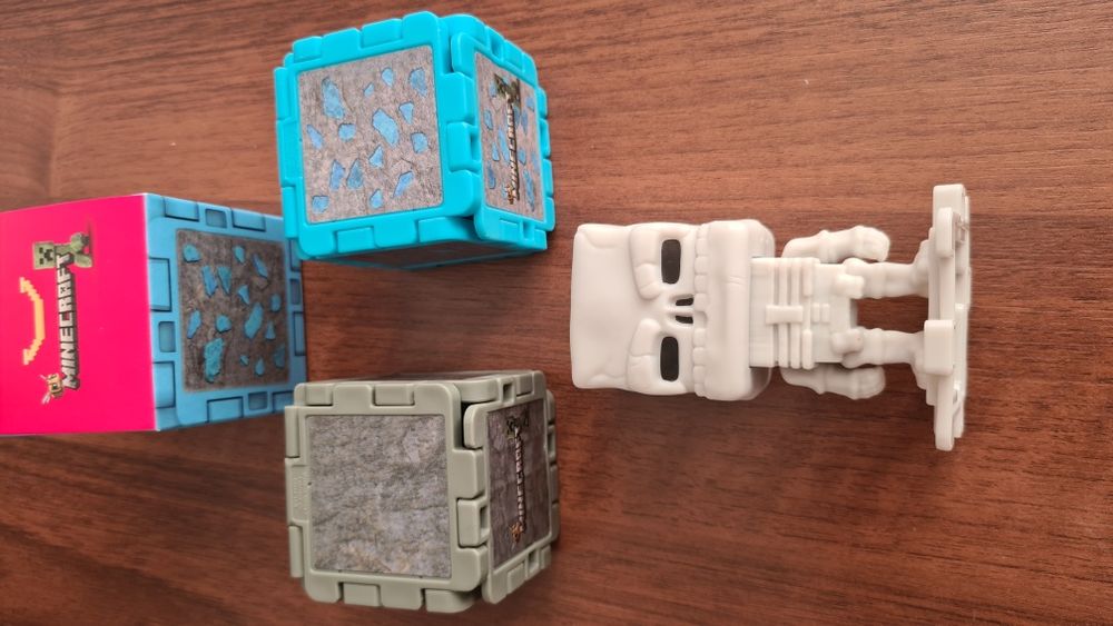 Figurki Minecraft z McDonald's Zestaw 3 Sztuk