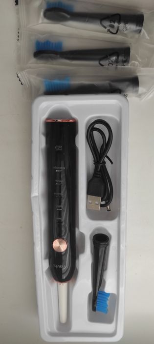Новая электрическая зубная щётка,,Bravis,,base blak 5 in 1.