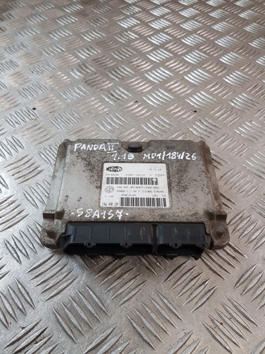 Sterownik Silnika 55196259 Fiat Panda Ii 1.1 8V 04R- Europa