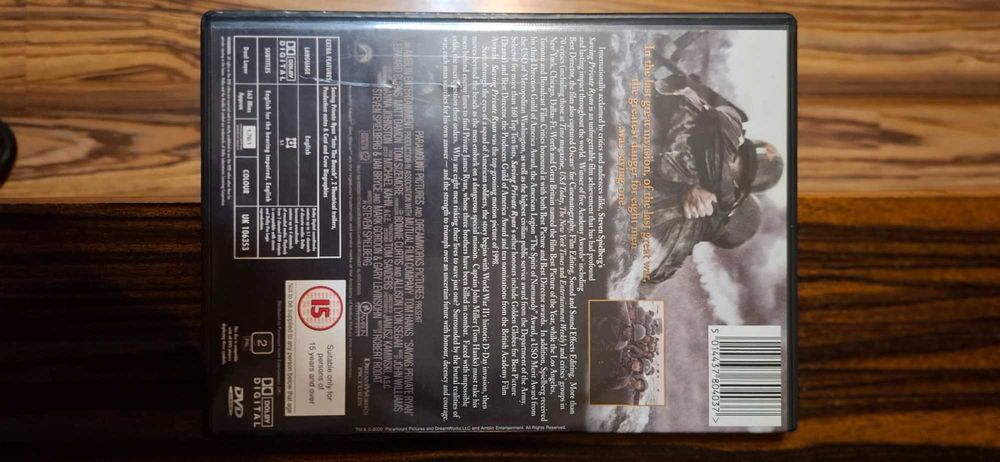 Europa w stanie wojny, Szeregowiec Ryan, 7 x Dvd, Dokument, Unikat !!!