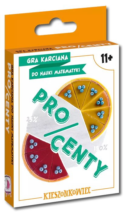 Gra karciana do nauki matematyki. Procenty. Edgard - gry
