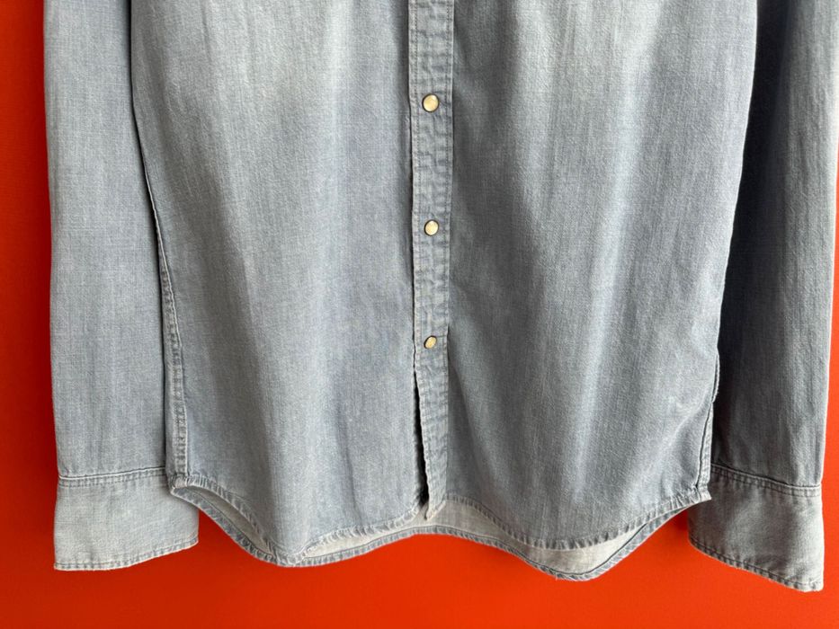 G-STAR RAW Оригінал чоловіча рубашка сорочка джинсова розмір S