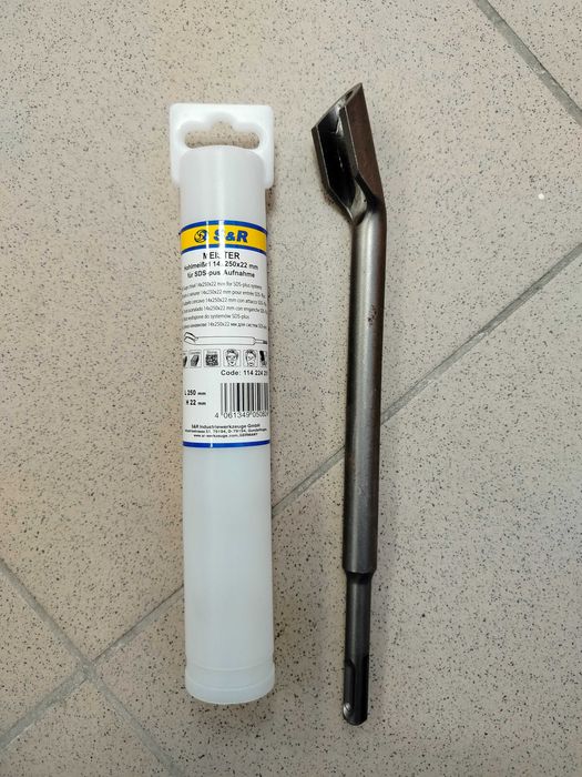 Dłuto kanałowe S&R Gouge SDS-plus 14 x 250 x 22