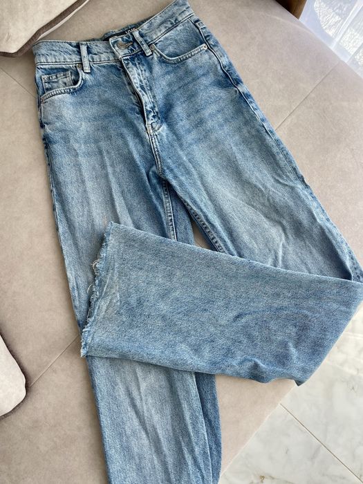 Wide legg джинси з