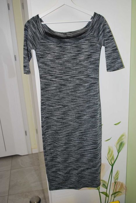 sukienka suknia tuba melanż Reserved S 36