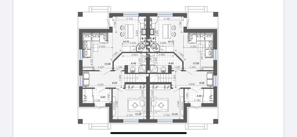 Продам дуплекс в котеджному містечку в Лісовій Бучі під чистову