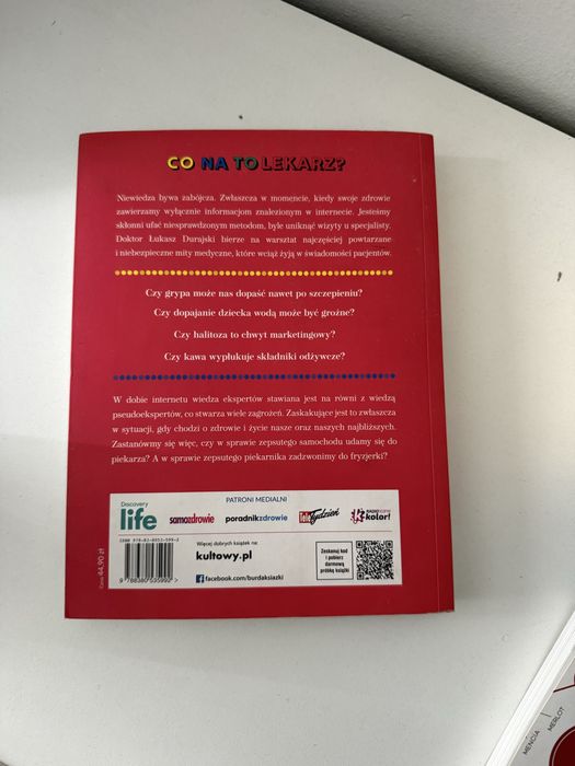 co na to lekarz? ksiazka z ciekawostkami