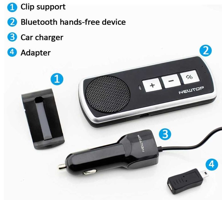 NEWTOP Bezprzewodowy zestaw głośnomówiący