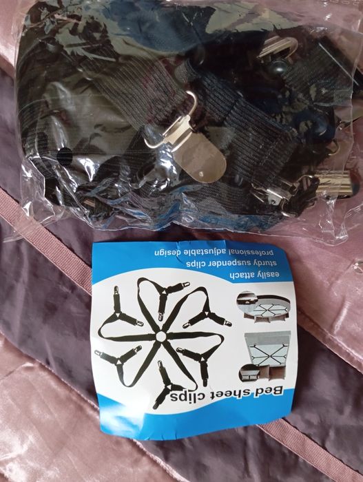 Klipsy do prześcieradła